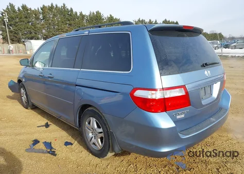 2007 Honda Odyssey Ex-L from USA, damaged, VIN 5FNRL38787B052084